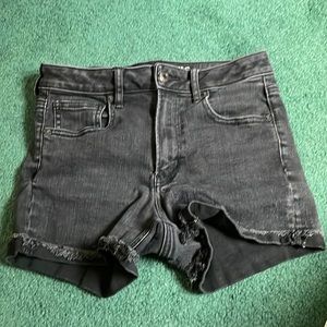 American Eagle Women’s Black Jean Shorts